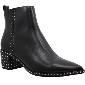 🔴Dolce Vita Black Leather Brook Studed Bootie